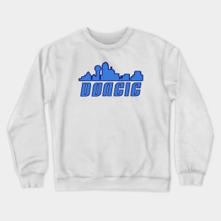 Doncic City, Dallas Basketball Crewneck Sweatshirt